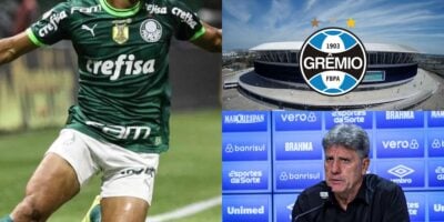 Renato Gaúcho quer arrancar queridinho de Abel do Palmeiras ainda em 2024 - Montagem Tv Foco