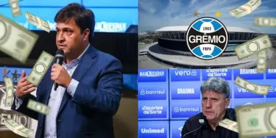 R$ 6,5 bilhões, agora é oficial: Guerra fecha maior contrato da história do Grêmio e aniquila até Suárez