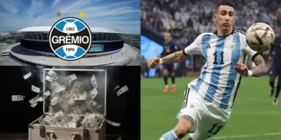 R$60 milhões nos cofres: Grêmio se arma até os dentes para garantir Di Maria e Renato superar adeus de Suárez