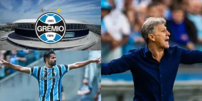 Substituto de Diego Costa convocado, Soteldo fora e mais: Renato é obrigado a lidar com 3 viradas no Grêmio