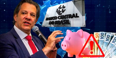 Haddad emite alerta crucial sobre valores contidos na poupança sob decreto do Banco Central (Foto Reprodução/Montagem/Lennita/Tv Foco/Diogo Zacarias/Valor/Canva/BC)