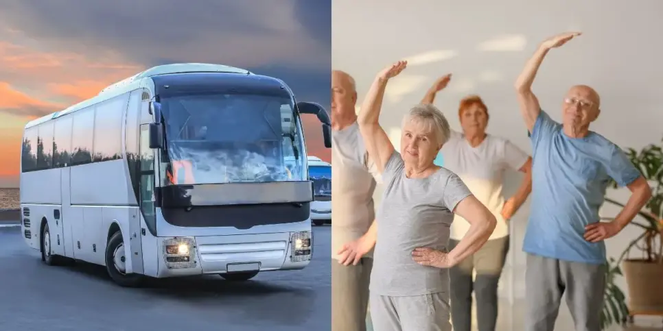 Idosos com direito a viagem de graça (Reprodução - Internet)