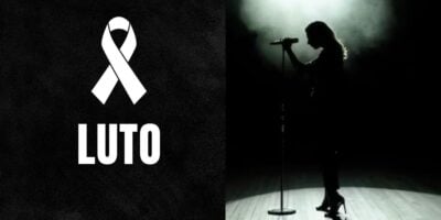 Imagem de luto e cantor (Fotos: Reproduções / Canva / Freepik)