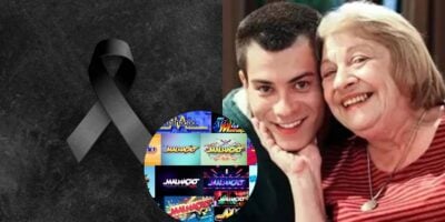 Imgame de luto / Arthur Aguiar e Inah de Carvalho  - Montagem TVFOCO
