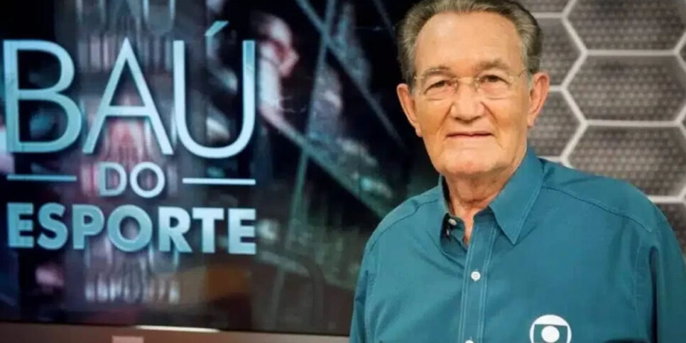 Jornalista Léo Batista (Foto: Reprodução - Globo)