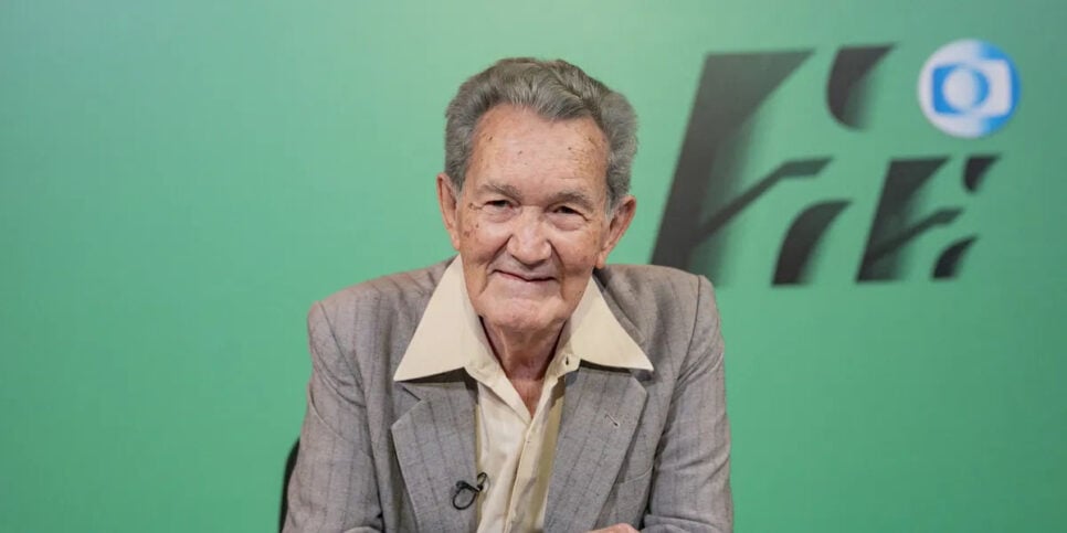 Léo Batista na Globo (Foto: Reprodução - Globo)