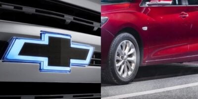 Logo da Chevrolet / Monza da China - Montagem TVFOCO