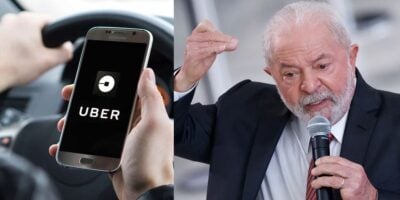 Motorista da Uber e Lula (Fotos: Reproduções / Adriano Machado/ Reuters / Internet)