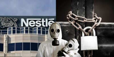 Nestlé e portas fechadas com contaminação - Foto Reprodução Internet