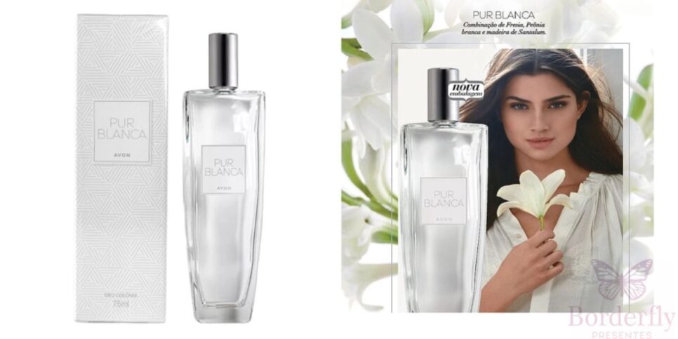 Perfume Avon Pur Blanca Desodorante Colônia é um dos mais queridos (Reprodução/Foto: Avon/Divulgação)