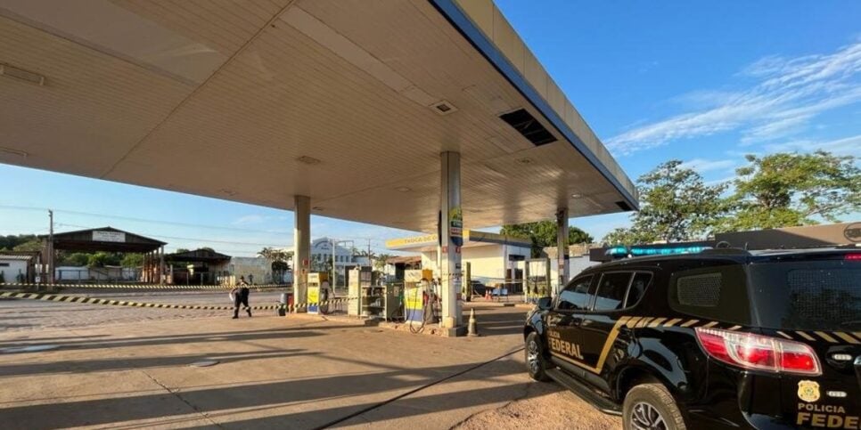 Posto de gasolina(Foto: Reprodução / Folha Max)