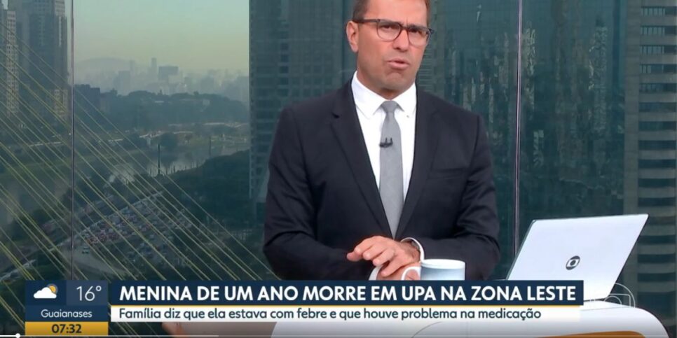 Rodrigo Bocardi no Bom Dia São Paulo (Foto: Reprodução / Globo)