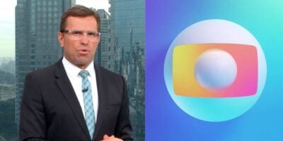 Rodrigo Bocardi no Bom Dia São Paulo e logo da Globo (Fotos: Reproduções / Globo / GloboPlay)