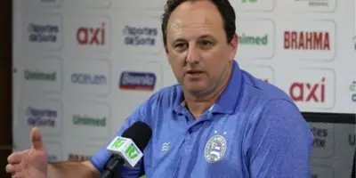 “Não é fácil”: Vídeo vaza situação de Rogério Ceni em vestiário do Bahia e faz jogadores perderem o chão