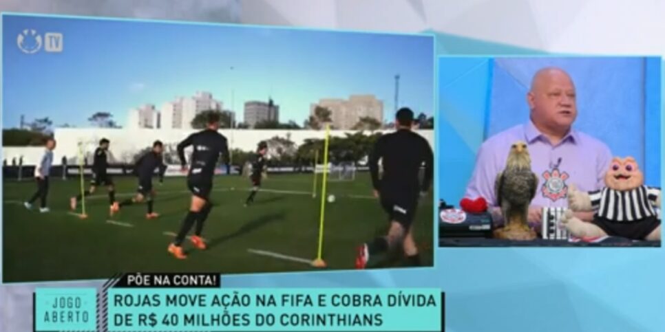 Ronaldo Giovanelli no programa Jogo Aberto - (Foto: Reprodução / Internet)