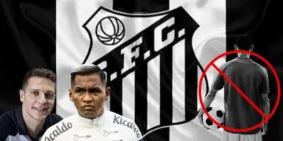 Carille aos prantos: Globo paralisa jornal e confirma reforço maior que Furch e Morelos FORA do Santos
