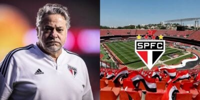 Julio Casares confirma retorno de treinador no São Paulo para o lugar de Carpini - Montagem Tv Foco