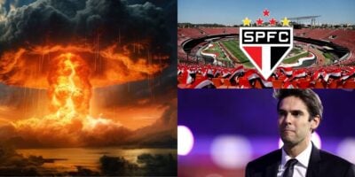 Compra de clube por Kaká cai como bomba no São Paulo - Montagem Tv Foco