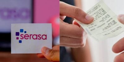 Serasa / CPF na nota - Montagem TVFOCO