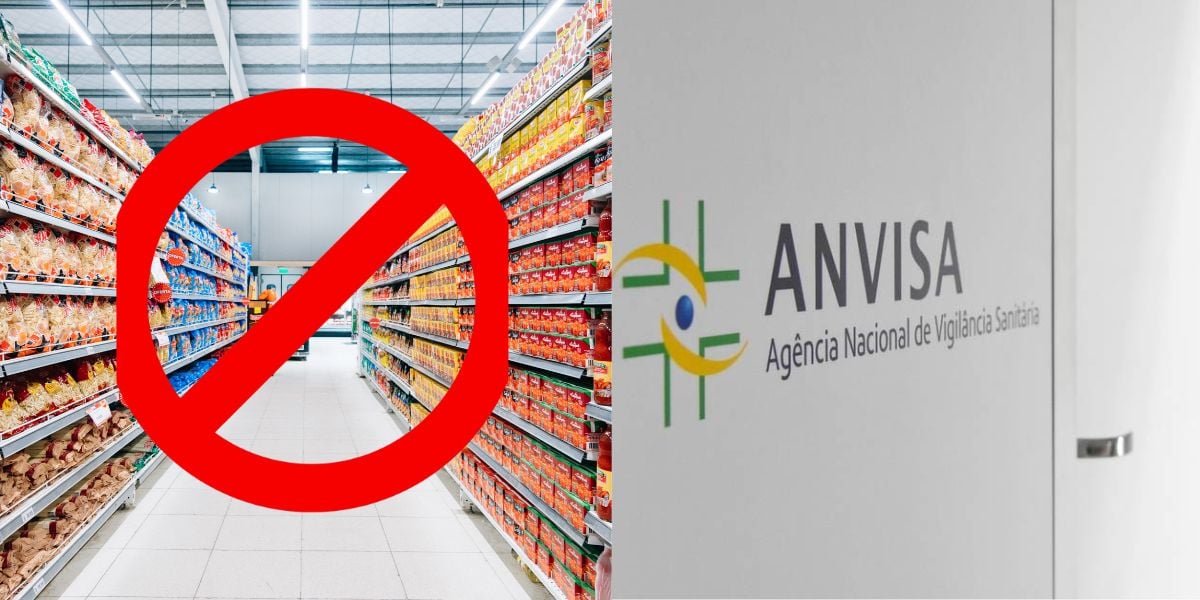 Supermercado / Logo da Anvisa - Montagem TVFOCO