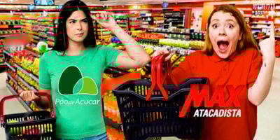 Pão de Açúcar e Max Atacadistas são ultrapassados por rede de supermercado gigante (Foto Reprodução/Montagem/Tv Foco/Montagem/Lennnita/Canva/Express)