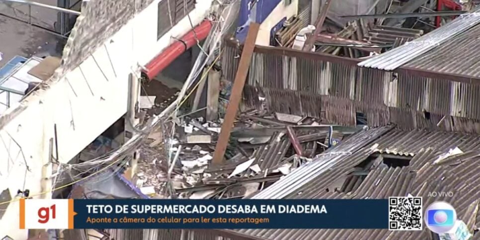 Teto de mercado (Foto: Reprodução / Globo)