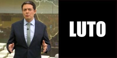 Alan Severiano substituiu César Tralli no Jornal Hoje (Foto: Reprodução / TV Globo)