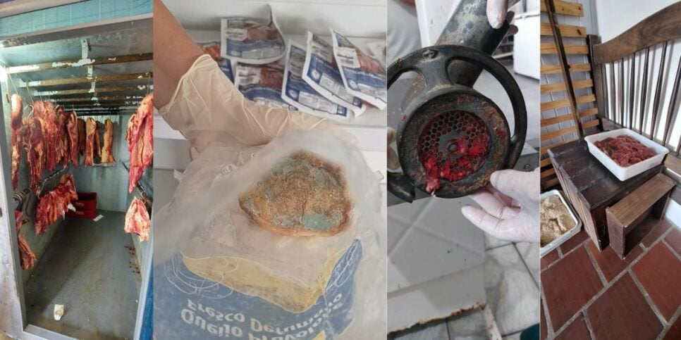 mais de 1 tonelada de alimentos jogados no lixo (Reprodução: MPRS)