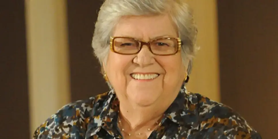 Hilda Rebello morreu aos 95 anos, em 2019 (Foto: Divulgação / TV Globo) Hilda Rebello morreu aos 95 anos, em 2019 (Foto: Divulgação / TV Globo)