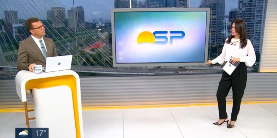Bocardi comanda todas as manhãs o Bom Dia SP (Reprodução: Globo)