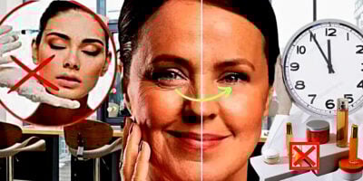 Procedimento caseiro levanta o rosto e salva o rosto de mulheres sem o uso de lifting e outras aplicações em clínicas de estética (Foto Reprodução/Montagem/Lennita/TV Foco/Canva)