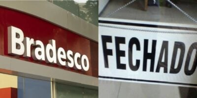 O fim arrasador de banco colossal e popular no Brasil e fusão do Bradesco - Foto: Montagem