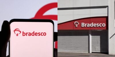 O fechamento de mais de 1.700 agências do Bradesco (Reprodução: Montagem TV Foco)