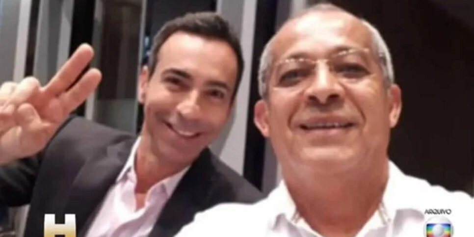 César Tralli e Toninho da Asa (Foto: Divulgação)