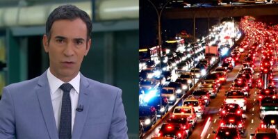 Tralli revelou nova lei de trânsito em que traz multa gravíssima aos motoristas (Reprodução: Montagem TV Foco)