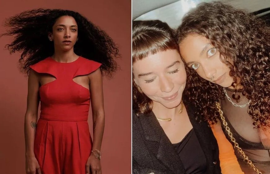 Alice Carvalho (Joana de Renacer) e Chica Caldas namoram há dois anos (Foto: Reprodução / Instagram)
