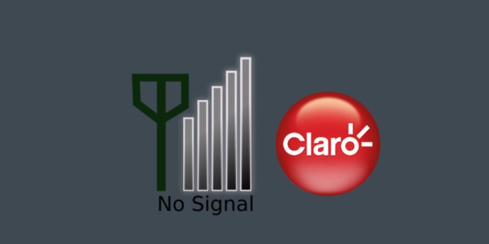 Claro ficou sem sinal na última terça-feira (02) (Reprodução: Internet)