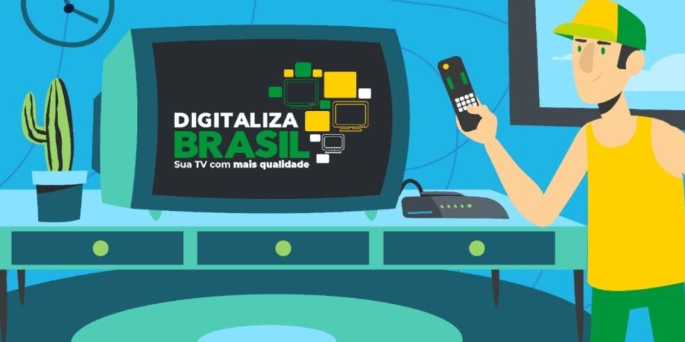 Digitaliza Brasil visa uma melhor qualidade de transmissão aos brasileiros (Reprodução: Governo)
