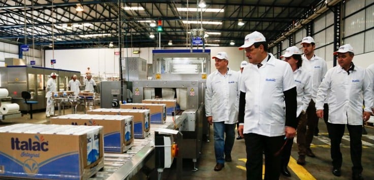 Fábrica da Italac (Foto: Reprodução / Governo do Estado do Rio Grande do Sul)

