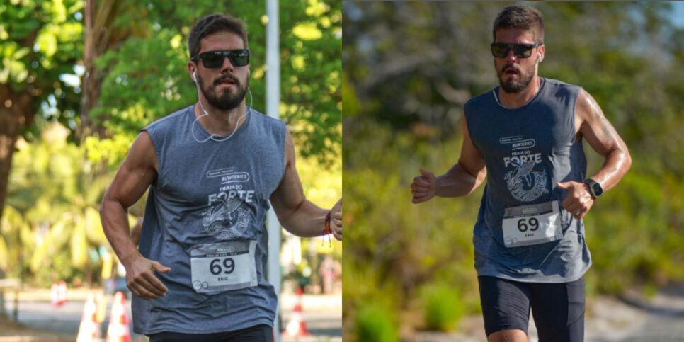 Eric Surita tomou gosto por correr provas de longa distância (Reprodução: Instagram)