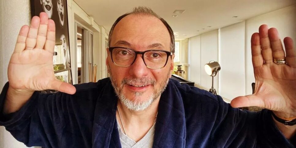 O jornalista está com 60 anos de idade (Reprodução: Instagram)