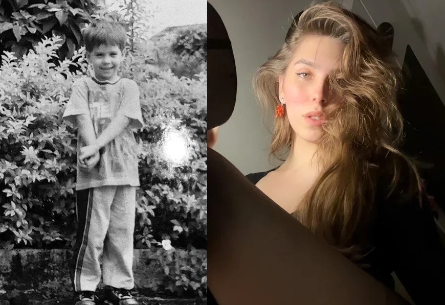 Gabriela Medeiros posta foto na infância (Foto: Reprodução / Instagram)
