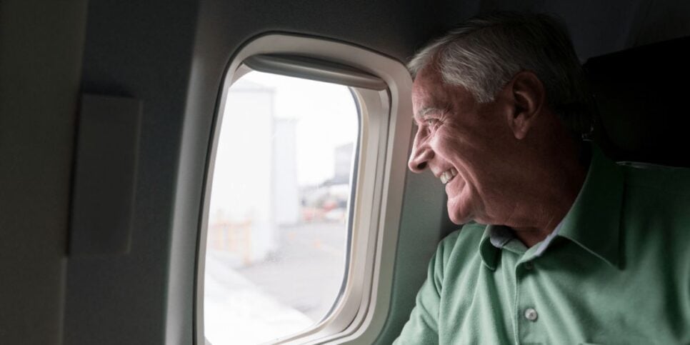 Idosos poderão ter grandes descontos em passagens aéreas ainda esse mês (Reprodução: Internet)