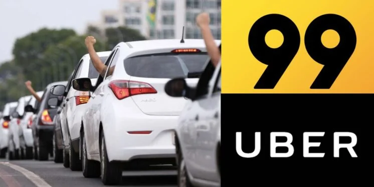 Uber e 99 - foto: TV Foco