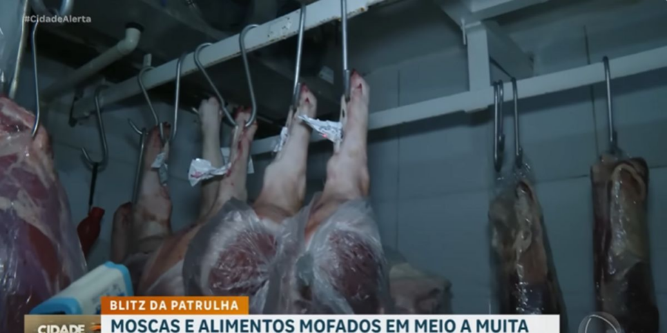 Estabelecimento em condições precárias - fonte: Cidade Alerta