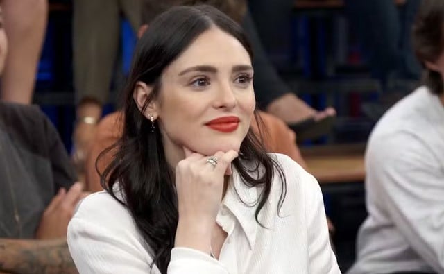 Isabelle no Altas Horas (Foto: Reprodução / Globo)