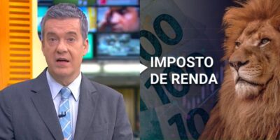 Roberto Kovalick expôs nova lei do Imposto de Renda na Globo - Foto: Montagem