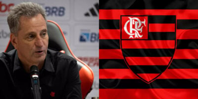 Landim arma vitória para o Flamengo (Foto: Divulgação)