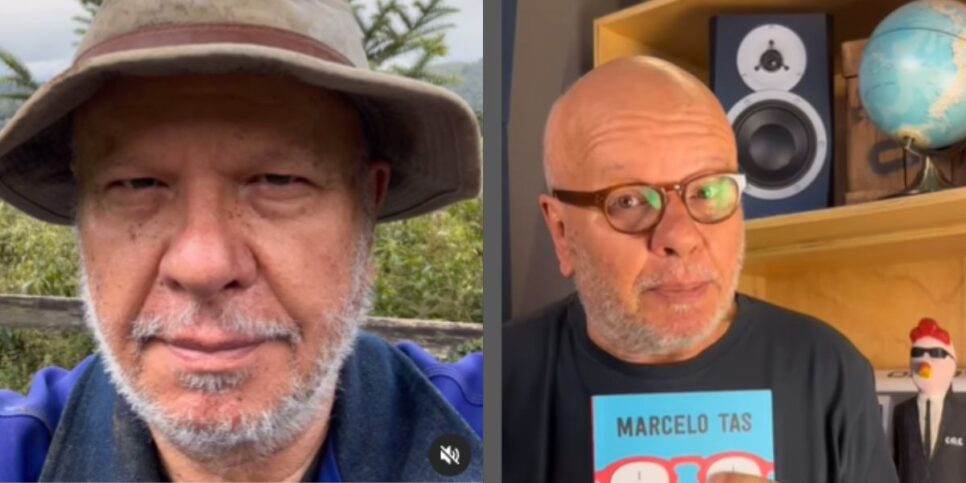 Marcelo Tas hoje está com 64 anos de idade (Reprodução: Instagram)