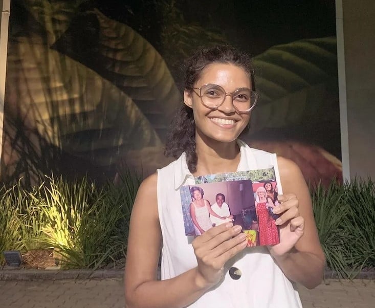 Gabriella Cristina gravou cena como Marianinha em Renascer (Foto: Reprodução / Instagram)